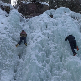 Ice climbing
